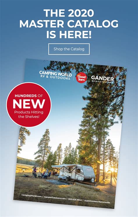 Camper world catalog - Camping World just south of Asheville is located off Interstate 26 in Hendersonville, North Carolina. Our dealership and supplies store is the ideal place for all your RV and camping needs. We offer travel trailers, motorhomes, 5th wheels, RV parts, RV supplies, accessories, and more. Being so close to Asheville, our camper sales can set you up ...
